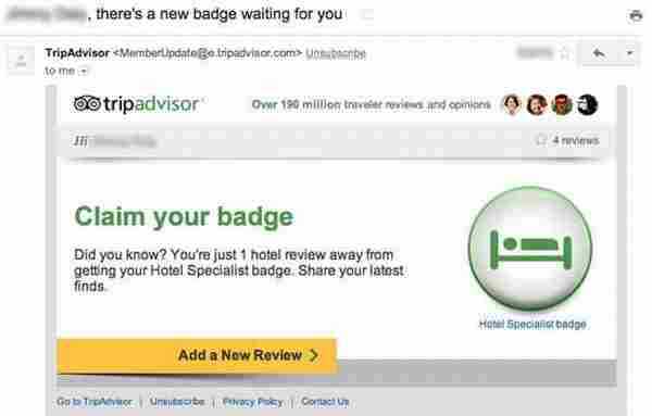 看旅游社区TripAdvisor如何做邮件营销（下篇）