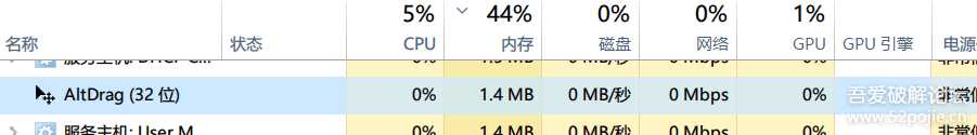 通过Alt键加鼠标 任意控制应用窗口 AltDrag